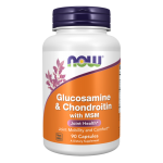 NOW Foods Glucosamine - Chondroitin with MSM (90 kaps.)