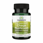 Swanson Chaga Mushroom 400mg 60 caps. Čaga