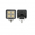 Žibintas LED 12/24V,FK-0809-100W kvadratinis 100x111x71mm
