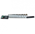 Galvučių k-tas GAAQ1313 3/8" 12PT 13vnt