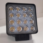 Žibintas LED 12/24V,48W TR-7248  kvadratinis