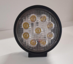 Žibintas LED 12/24V,27W TR-5527R apvalus