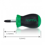 Atsuktuvas kryžminis FCBB0103 PZ1x25mm Pozidriv