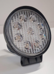 Žibintas LED 12/24V,27W TR-5527R apvalusSLIM