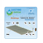 La&scaron;elinio laistymo rinkinys &bdquo;Juosta Maxi&ldquo; vandentiekio slėgiui