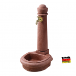 Vandens kolonėlė su kriaukle Venezia, 90 cm, ruda