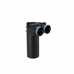 Komponentum antistatinė SLIM difuzoriaus dėžutė DN125-2x75