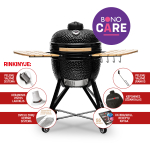 Kamado Bono MEDIA BLACK + Nemokamas pristatymas