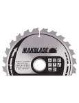 T.C.T. pjūklas MAKBLADE 216X2.4X30mm 5&deg; T24