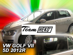 VOLKSWAGEN GOLF VII 5 durų&nbsp; 2012 &rarr; 2020 (+OT) Langų vėjo deflektoriai keturioms durims