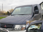 MITSUBISHI PAJERO 3 durų 2001 &rarr; 2018 Langų deflektoriai priekinėms durims