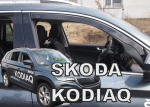 SKODA KODIAQ 2016 &rarr; 2024 Langų deflektoriai priekinėms durims