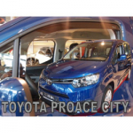 TOYOTA PROACE CITY 3 durų 2019 &rarr; Langų vėjo deflektoriai priekinėms durims