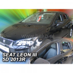 SEAT LEON CUPRA 5 durų 2013 &rarr; 2020 (+OT) Langų vėjo deflektoriai keturioms durims