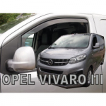 OPEL ZAFIRA LIFE 2019 &rarr; Langų vėjo deflektoriai priekinėms durims