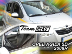 OPEL AGILA 5 durų 2008 &rarr; 2014 (+OT) Langų vėjo deflektoriai keturioms durims