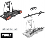 THULE VELOSPACE 3 dviračių laikiklis ant kablio vežti 4 dviračius New 2026