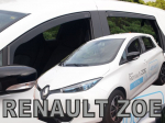 RENAULT ZOE 4 durų 2012 &rarr; (+OT) Langų vėjo deflektoriai keturioms durims