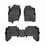 NISSAN PATHFINDER 2005 &rarr; 2014 Guminiai kilimėliai auk&scaron;tais borteliais ProLine 3D