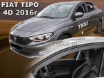 FIAT TIPO 4 durų&nbsp; 2016 &rarr; Langų vėjo deflektoriai priekinėms durims