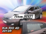 KIA RIO 4 durų 2012 &rarr; 2017 (+OT) Sedanas Langų vėjo deflektoriai keturioms durims