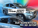 KIA SORENTO III 5 durų 2015 &rarr; 2020 (+OT) Langų vėjo deflektoriai keturioms durims