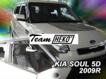 KIA SOUL 5 durų 2009 &rarr; 2014 Langų vėjo deflektoriai priekinėms durims