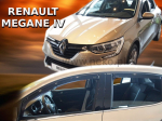 RENAULT MEGANE IV 5 durų 2016 &rarr; 2024 (+OT) Langų vėjo deflektoriai keturioms durims