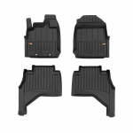 ISUZU D-MAX III pikapas, 4 durys, dviguba kabina 2019 &rarr; Guminiai kilimėliai auk&scaron;tais borteliais ProLine 3D