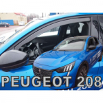 PEUGEOT 208 5 durų 2019 &rarr; Langų vėjo deflektoriai priekinėms durims