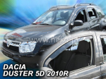 DACIA DUSTER 5 durų 2010 &rarr; 2018 Langų vėjo deflektoriai priekinėms durims