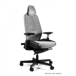 Profesionali Ergonominė Biuro kėdė | RONIN - WHITE/ELASTOMER TPE, MESH RS