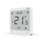 Potinkinis termostatas vandeniu &scaron;ildomoms grindims, boileriams EU-297v3 - Juoda