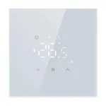 E400 programuojamas termostatas elektra &scaron;ildomoms grindims, 16 A - Balta