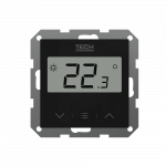 Potinkinis laidinis termostatas EU-F-2z V1 - Juodas