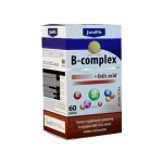 Jutavit Vitaminas B kompleksas + folio rūg&scaron;tis, 60 tablečių