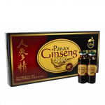 Kininis žen&scaron;enis 2000 mg (Panax ginseng), 10 buteliukų