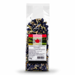Mėlynoji arbata (clitoria ternatea) Mėlynosios balnapupės žiedai, 50 g