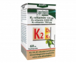 JutaVit Vitaminai K2 + D3 + K1, 60 kapsulių
