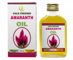 Burnočio (amaranto) sėklų &scaron;alto spaudimo, nerafinuotas aliejus, 100 ml