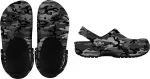 Crocs&trade; Classic Camouflage Clog Black/Slate Grey - 43,5