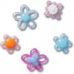 Crocs&trade; Crocs Vibrant Blossom 5 Pack 198445236648 Crocs Vibrant Blossom 5 Pack 198445236648 - One size