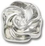 Crocs&trade; Jibbitz Silver Flower Swirl 198445448157 Jibbitz Silver Flower Swirl 198445448157 - One size