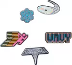Crocs&trade; Crocs WAVY LACE BACKER 5-PACK G0852800-MU Crocs WAVY LACE BACKER 5-PACK G0852800-MU - One size