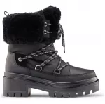 COUGAR MARLOW LEATHER FUR Black - 38,5