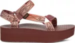 Teva FLATFORM UNIVERSAL SUNSCAPE Waterless Scarlet - 37