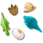 Crocs&trade; Crocs 3D Dinosaur Adventure 5 Pack 198445237980 Crocs 3D Dinosaur Adventure 5 Pack 198445237980 - One size