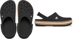 Crocs&trade; Crocband Gum Clog Black - 38,5