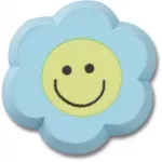 Crocs&trade; Crocs SMILEY BLUE FLOWER ERASER 196265816170 Crocs SMILEY BLUE FLOWER ERASER 196265816170 - One size
