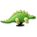 Crocs&trade; Crocs 3D Green Dino with Scales 198445232930 Crocs 3D Green Dino with Scales 198445232930 - One size